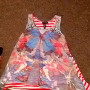 Butterfly tank top